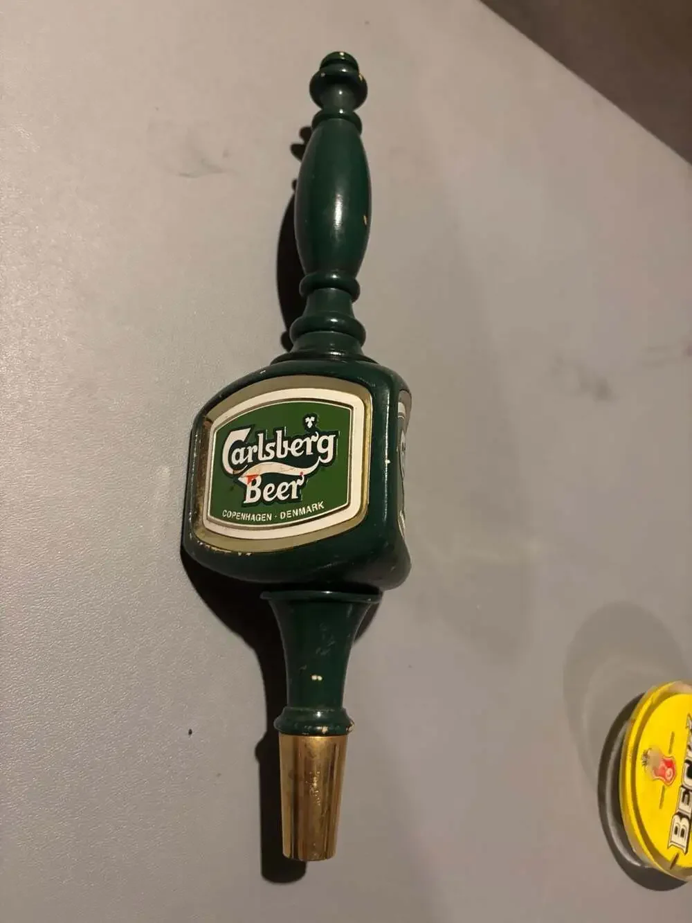 Vintage Carlsberg Beer Tap Handle Denmark